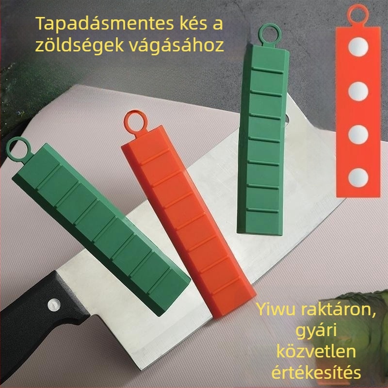 Mágneses tapadásmentes zöldségvágó kés háztartási használatra, burgonyaszeletek vágásához