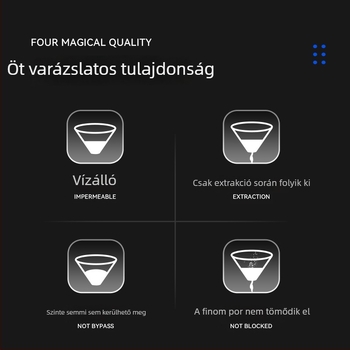 Kézi készítéshez készült nem szőtt textilből készült kávéfilter papír, konikus V60 tölcsér és sütemény szűrőpapír