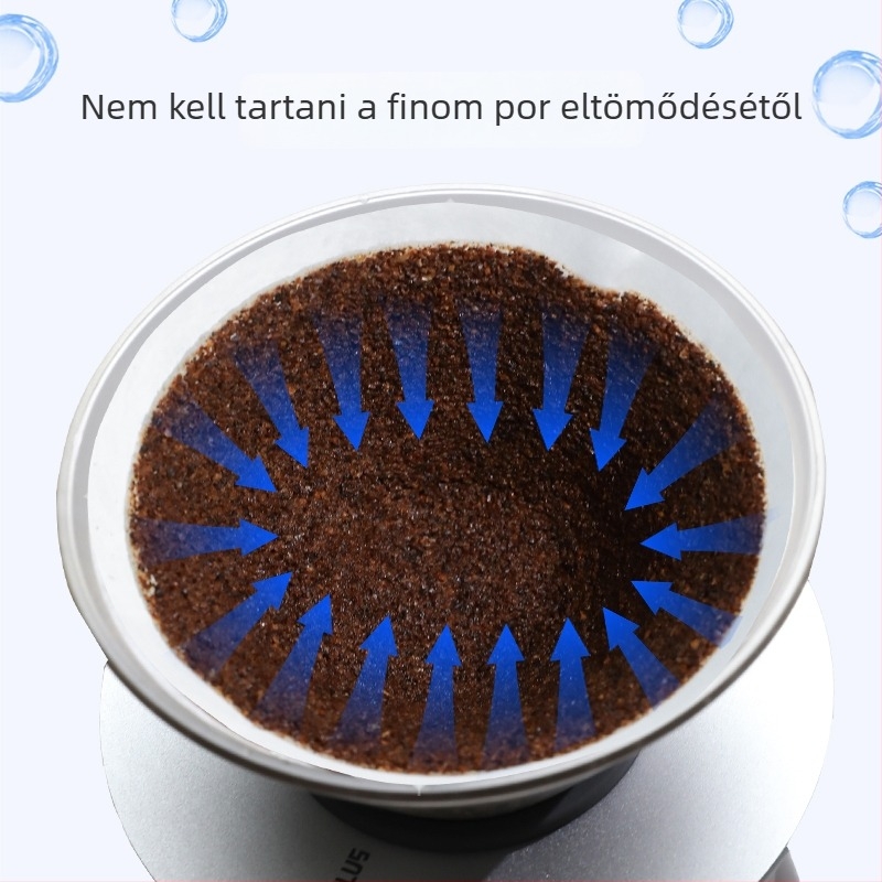 Kézi készítéshez készült nem szőtt textilből készült kávéfilter papír, konikus V60 tölcsér és sütemény szűrőpapír