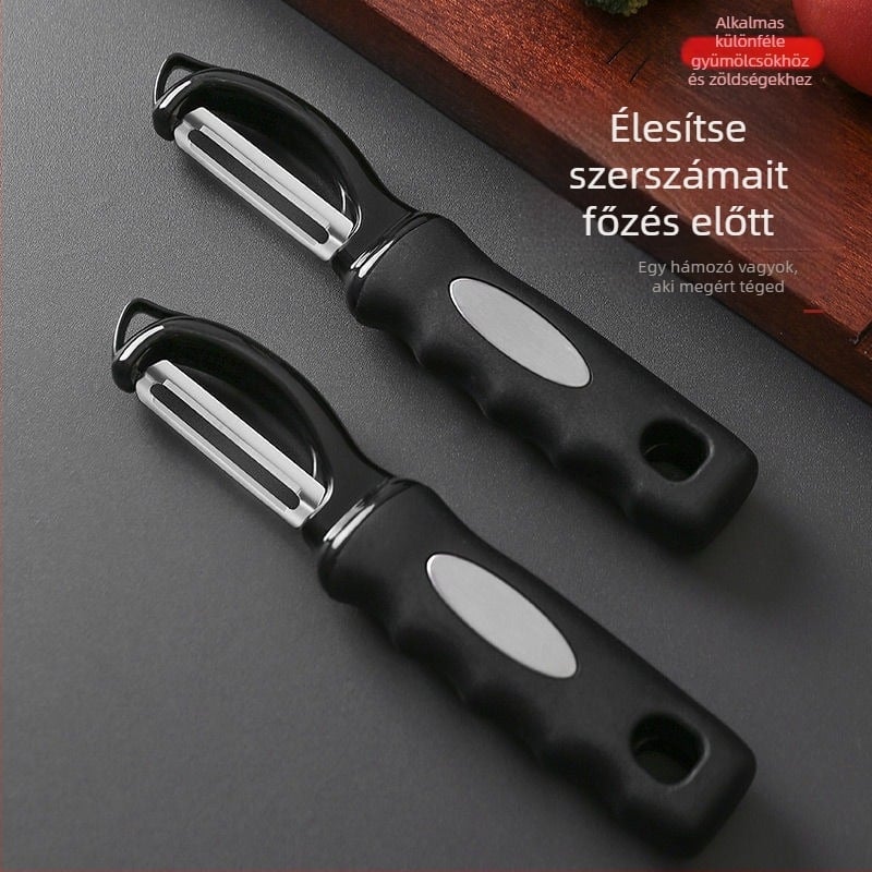 Multifunkcionális gyümölcs- és zöldséghámozó kaparóval