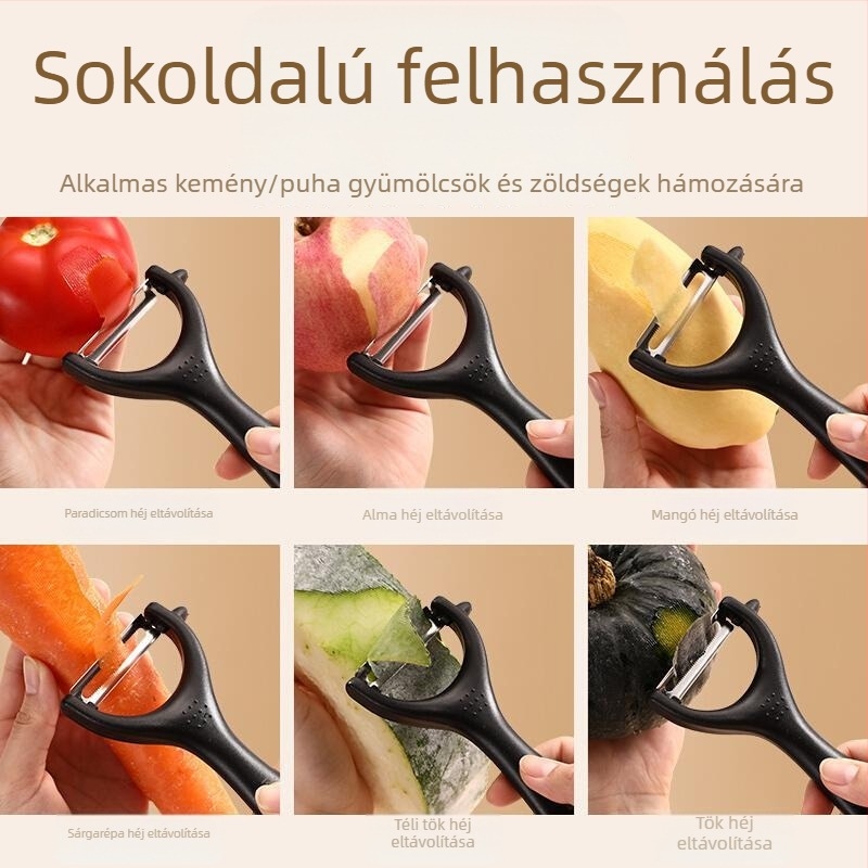 Konyhai hámozó alma- és burgonyához