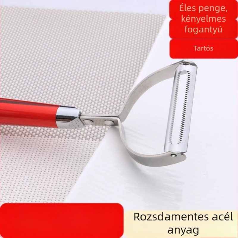 Rozsdamentes acél gyümölcs- és zöldséghámozó