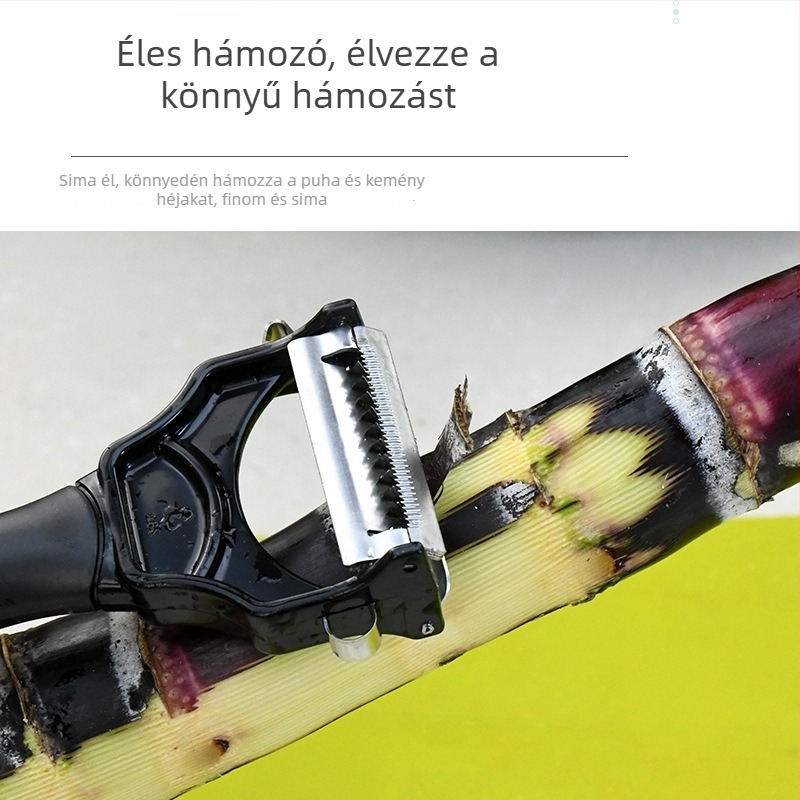 Rozsdamentes acél 3 az 1-ben hámozó, reszelő és szemkivonó – gyümölcs és zöldség konyhai eszköze