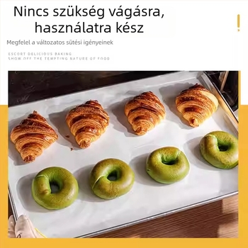 PE-bevonatú sütőpapír, sütőformázókhoz, tészták, kenyér és torták, tapadásmentes sütőpapír