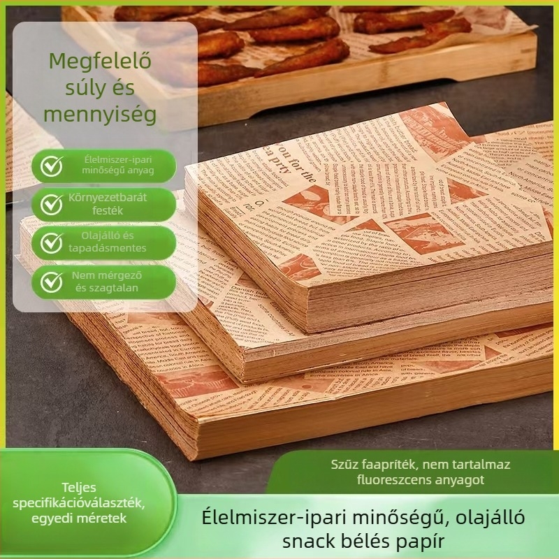 Élelmiszer-minőségű szilikon bevonat sütőpapír, tapadásmentes, sütéshez
