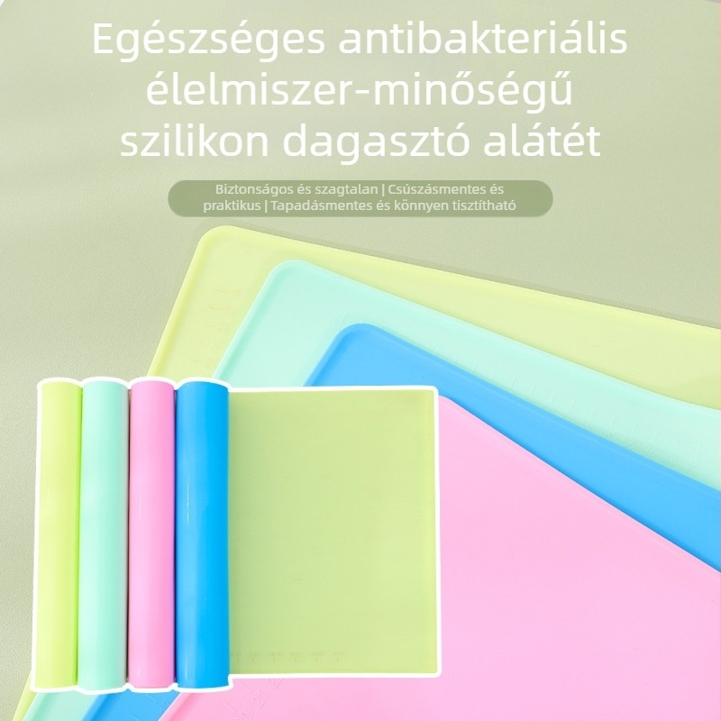 Élelmiszer-minőségű szilikon dagasztómat, konyhai felületre, vízálló