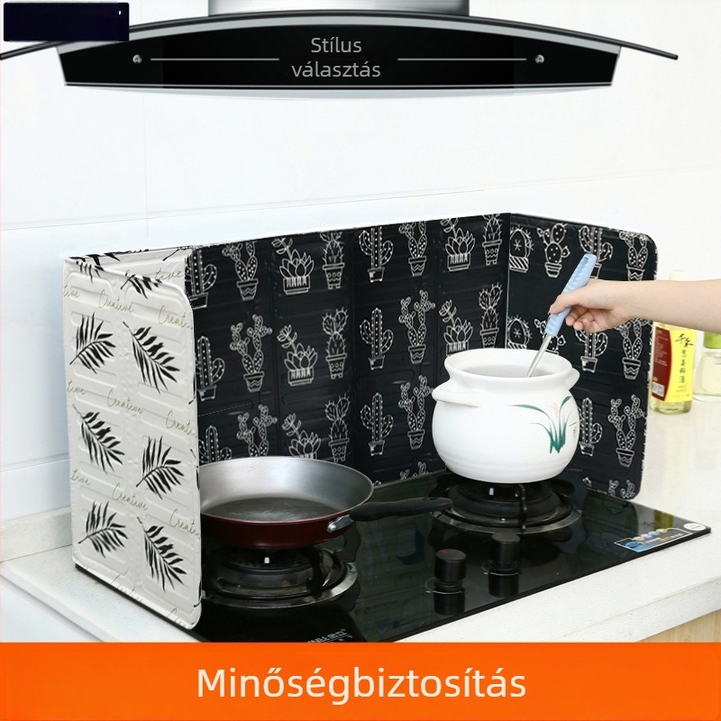 304 rozsdamentes acél konyhai olajfröccsenés elleni pajzs