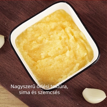 430 rozsdamentes acél fokhagyma- és gyömbér grinder, konyhai eszköz
