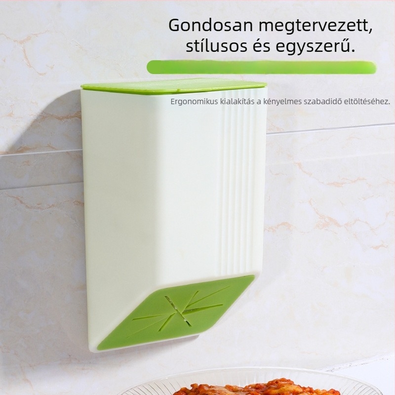 Szilikonból készült falra szerelhető fóliatartó a konyhába