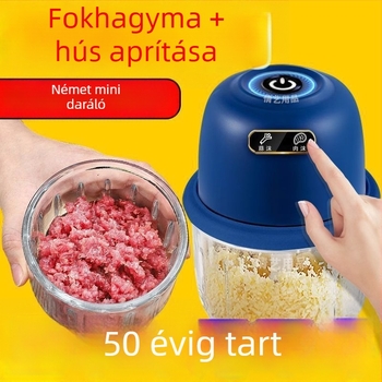 Fokhagymaőrlő fedéllel, otthoni használatra – többfunkciós eszköz fokhagyma, chili paszta és hús készítéséhez