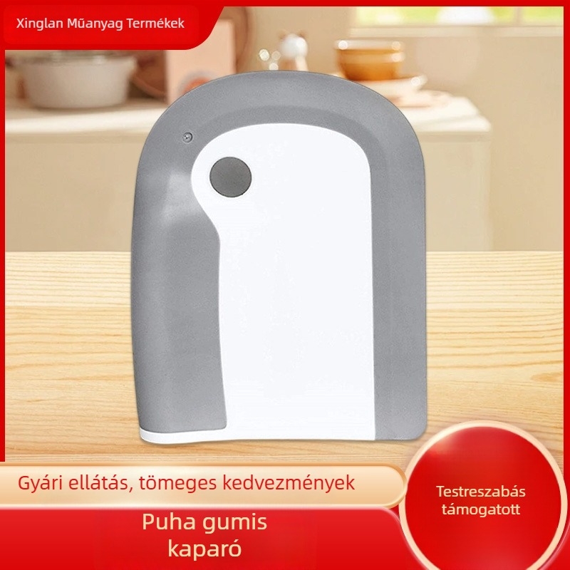 Integrált szilikon konyhai spatula és tisztító kefék készlet