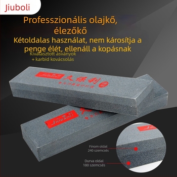 Raymond abrasszívok: hajó alakú olajkő, fehér korund, finom, kétoldalas
