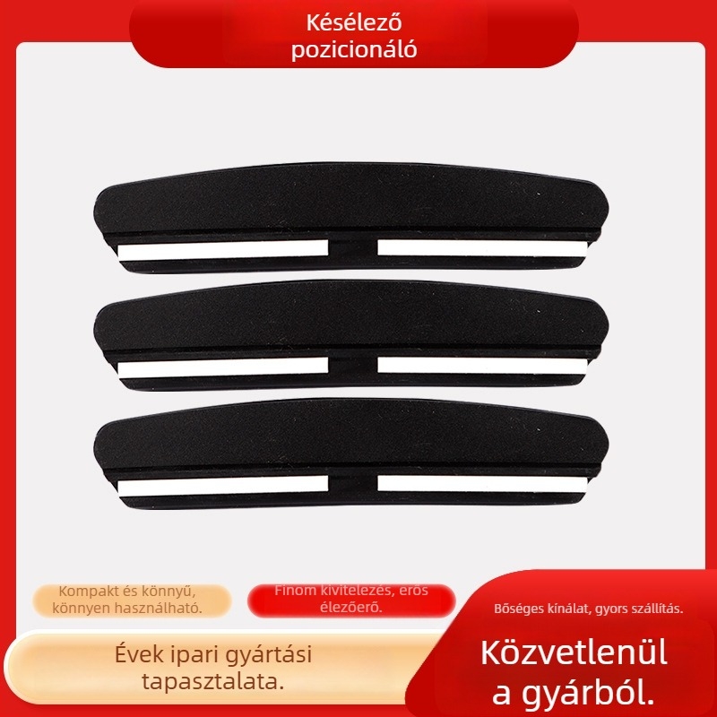 Kések élezéséhez fix szögű jig kerámiás kővel, pontos pozicionálás