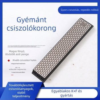 Méhsejt-típusú téglalap alakú gyémánt csiszolókorong 150x30 késélezítéshez és polírozáshoz
