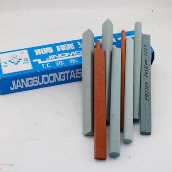 Feihua márka olajkő köszörűkő, zöld silicon-karbid, GC 200×50×25 mm, köszörűkő különböző szemcseméretekkel