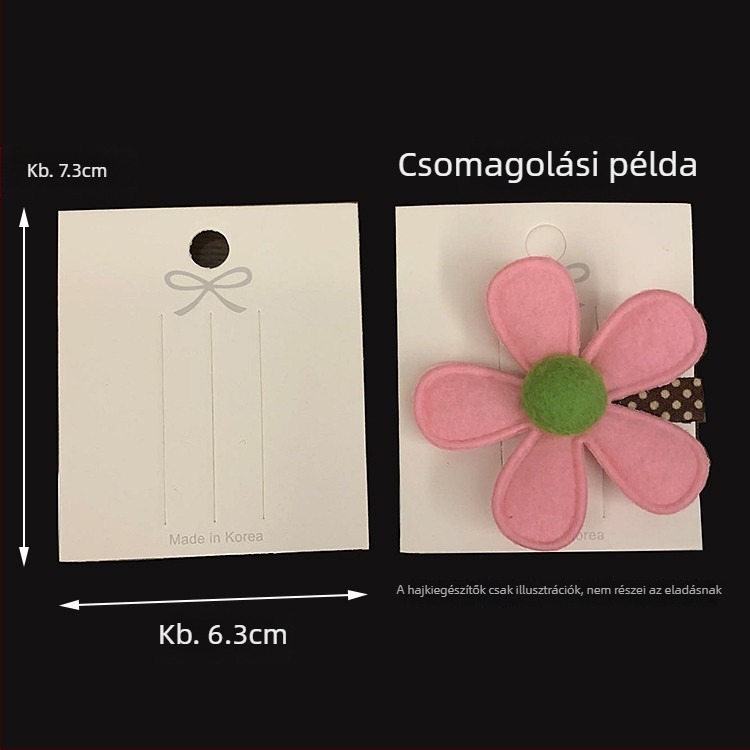 DIY hajcsathoz való masnis kártyalapok - körülbelül 100 darab különböző méretek