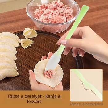 Silikon spatula sütéshez és krémekhez – multifunkciós konyhai spatula, mini spatula lekvárhoz üvegben