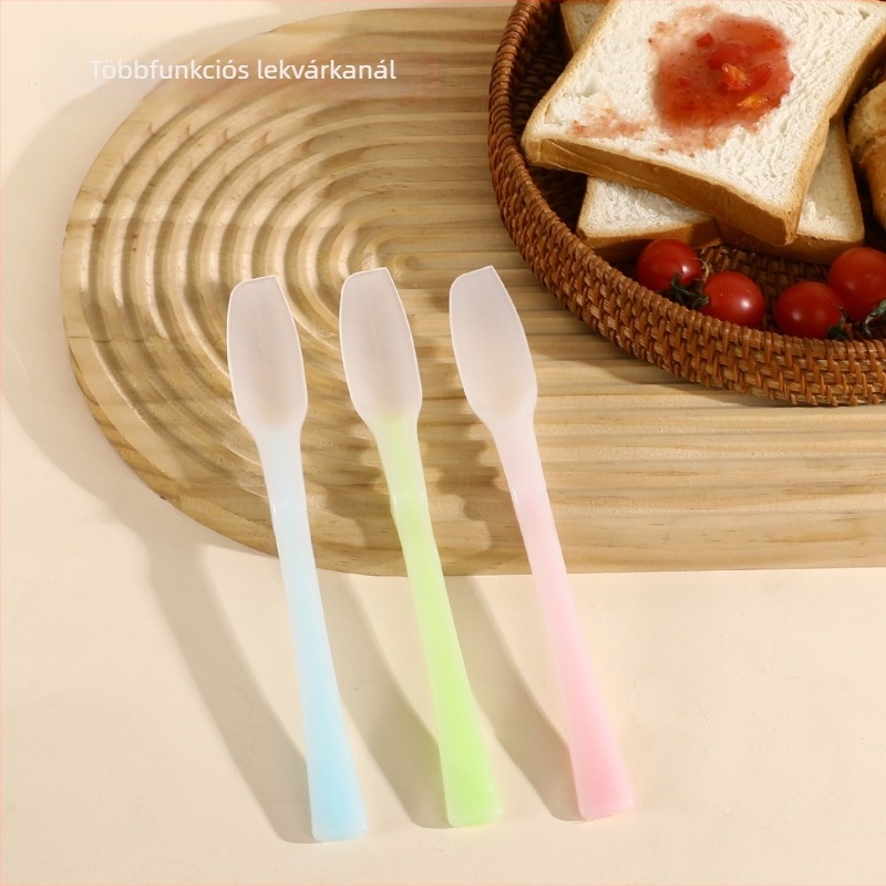 Silikon spatula sütéshez és krémekhez – multifunkciós konyhai spatula, mini spatula lekvárhoz üvegben