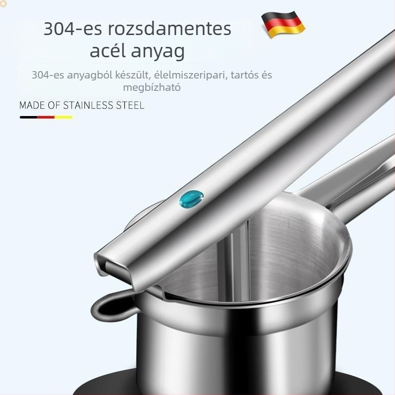 Kézi rozsdamentes acél citrusfacsaró – citrom és narancs – háztartási konyhai eszköz