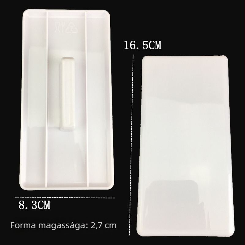 DIY sütés készlet: egyengető eszköz, fondánt simító, krém spatula, kör alakú tortaforma