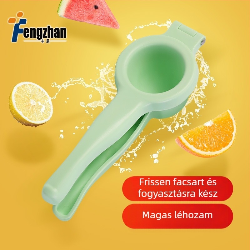 Háztartási kézi citromfacsaró – hordozható, kompakt citrusfacsaró citromhoz és narancshoz