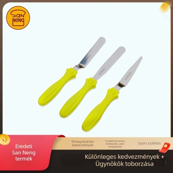 UN35211 3 db-os spatula készlet krém torta simításához
