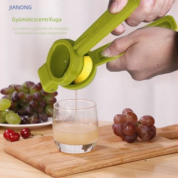 Kézi citromprés vastagított ABS-ből, citrusfélék facsarója