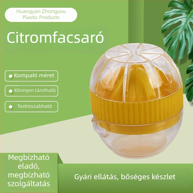 Multifunkcionális citrusfacsaró és élelmiszerőrlő konyhai eszköz – narancs- és citromfacsaró