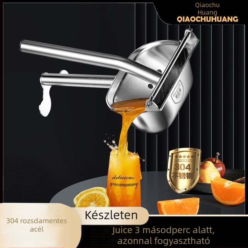 304 rozsdamentes acél kézi facsaró citromhoz és gyümölcsökhöz – gyümölcsprés