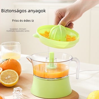 Elektrikusháztartási gyümölcsprés, kompakt narancs- és citromlé készítő