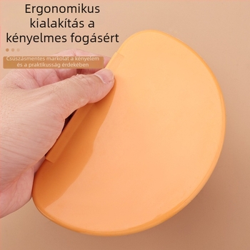 Élelmiszerbiztonságos műanyagból készült, TPEE puha spatulával, többfunkciós tészta- és süteményvágó eszköz