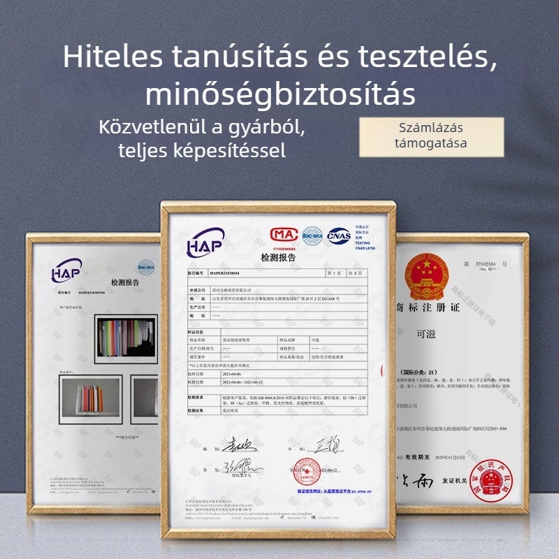 Egyszer használatos hajlított szívószál, egyedi csomagolás, rövid hegyes vég, vékony, hajlékonyp U-alakú kivitel gyerekeknek joghurtos italokhoz