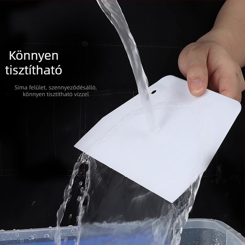 Műanyag tészta spatula – puha, rugalmas konyhai eszköz tésztához, krémhez és kenyérhez
