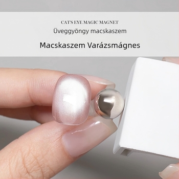 Macskaszemes körömmágnes – rendkívül erős mágneses eszköz a köröm díszítéséhez, többfunkciós, francia manikűrhöz, kezdőknek