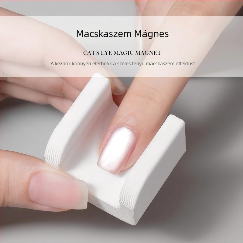 Macskaszemes körömmágnes – rendkívül erős mágneses eszköz a köröm díszítéséhez, többfunkciós, francia manikűrhöz, kezdőknek