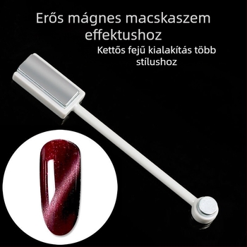 Macskaszem zselés köröm mágnes készlet kettős fejű mágnessel, fejlesztett és erős