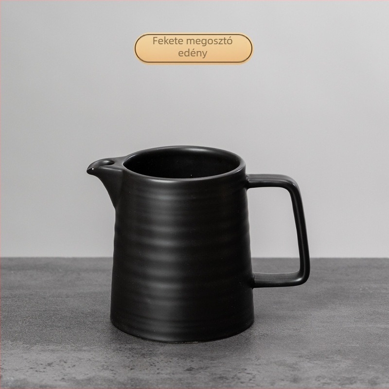 V60 kerámia kávéfőző készlet pour-over kannával és teát szétválasztó pohárral