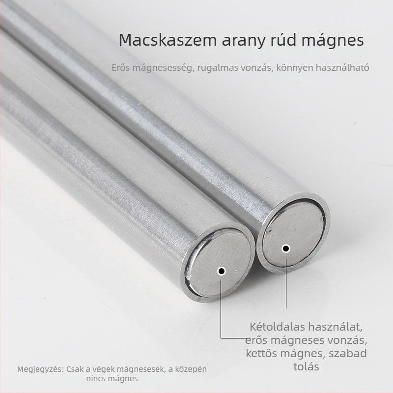 Körömlakk-mágnes – Nagy kétoldalas mágnes macskaszem gel-lakkhoz, vastított, többfunkciós