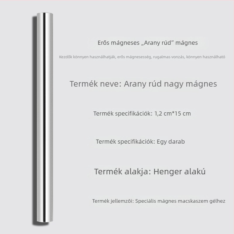 Körömlakk-mágnes – Nagy kétoldalas mágnes macskaszem gel-lakkhoz, vastított, többfunkciós