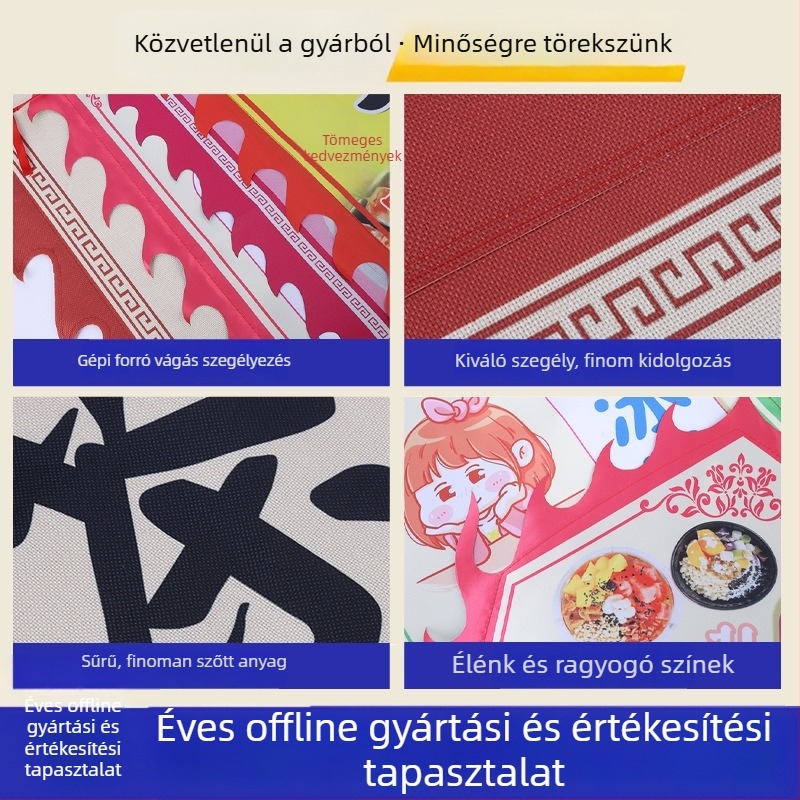 Harcművészetekhez, tánchoz és reklámhoz — sárkány és főnix zászló, háromszög alakú, antik stílus