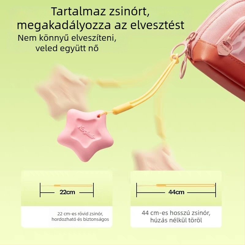 Csillag alakú radír, könnyű fogású, nyom nélkül, tartós és tiszta, 3–6 éveseknek