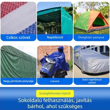 Szövetalapú javító szalag ernyőkhöz, esőruhához, sátrakhoz és ponyvákhoz