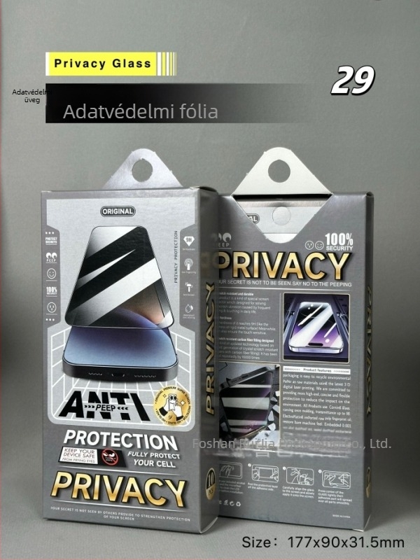 Tíz az egyben univerzális mobiltelefon védőfóliát csomagoló doboz