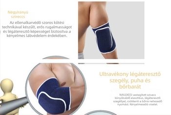 Habból készült gyerekeknek könyökvédő táncra és görkorcsolyázásra – védőfelszerelés