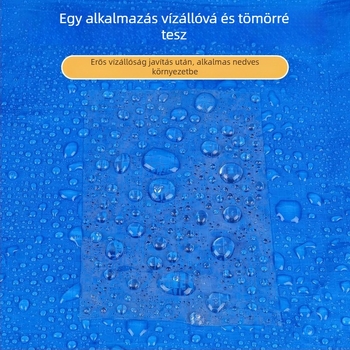 TPU átlátszó textiljavító patch: ponyva, esőkabát, sátor, esernyő, kabát, kanapé, ülés az elektromos járműben, vízálló nadrág, úszás