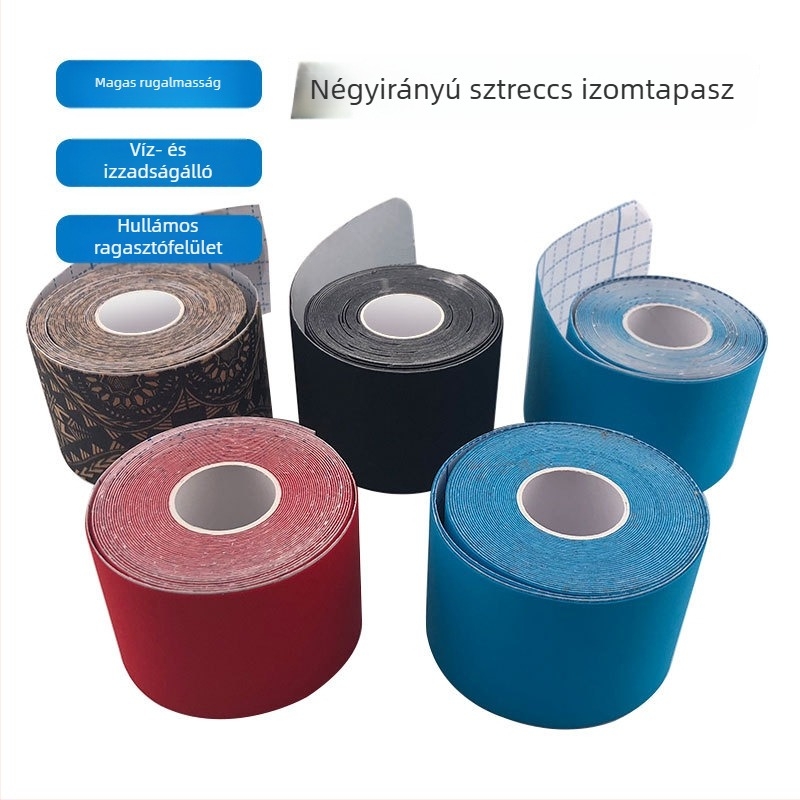 Sportos négyirányú elasztikus izomtapasz, kosárlabda térdvédő, univerzális csukló- és boka protektorok síeléshez, csípővédők, nylonos kerékpáros protektorok