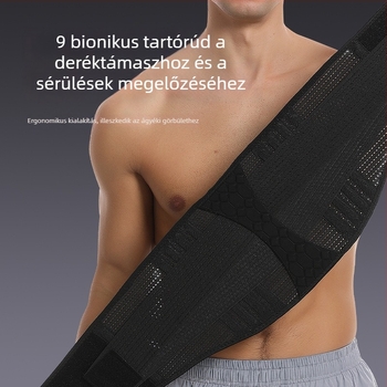 Állítható deréköv szabadtéri súlyemeléshez és fitneszhez, minden évszakra