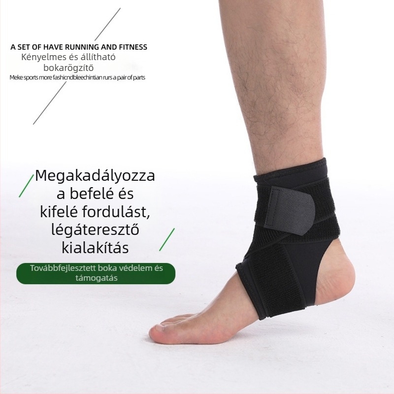 Állítható bokaortézis kosárlabdához és futballhoz