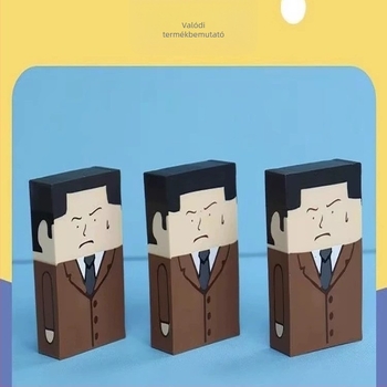 Japán stílusú karikatúra formájú radír – TPR radír, morzsamentes, művészeti és iskolai használatra