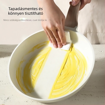Gránit alapú, tapadásmentes 7 darabos edénykészlet üvegfedőkkel